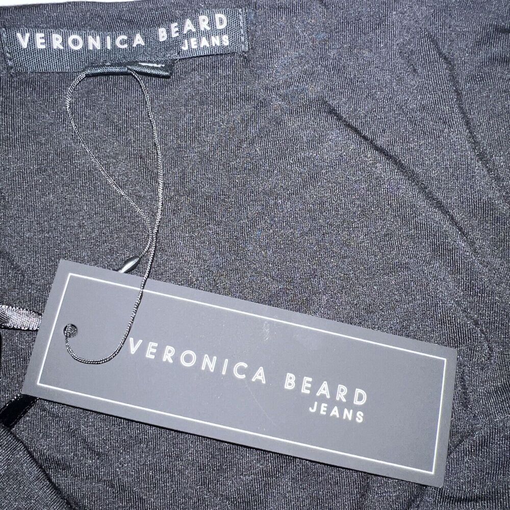 Veronica Beard Black Halter Twist Neck Blouse - Picture 5 of 13